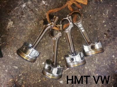audi A3 çıkma piston kolu biyel kolu 1 6 BSE BFS AVU motor 050G uyumlu